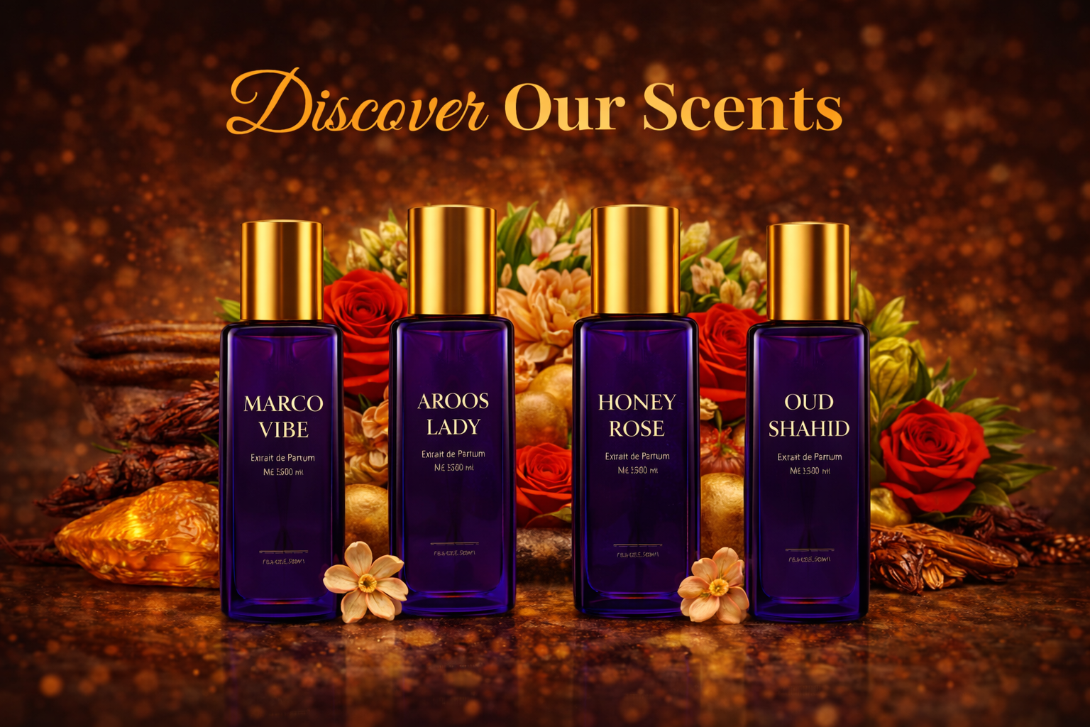 “Long lasting unisex perfumes by SUFES Perfume combo pack collection
